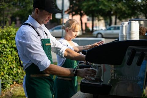 Profesjonalny catering kawowy na evencie
